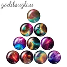 Beauty Out space Planet Cosmicnebula 10 шт. mix 12 мм18 мм20 мм25 мм, круглые фото, кабошон, плоская задняя часть, комплектующие для изготовления