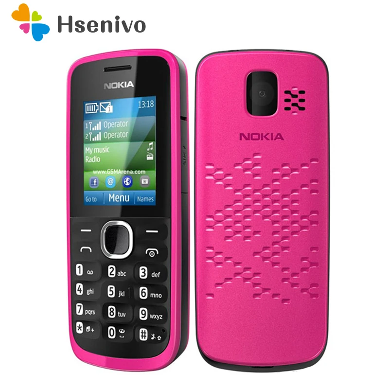 nokia 110 （2012）refurbished original 110 fm radio unlocked dual sim card good quality mobile phone one year warranty refurbished free