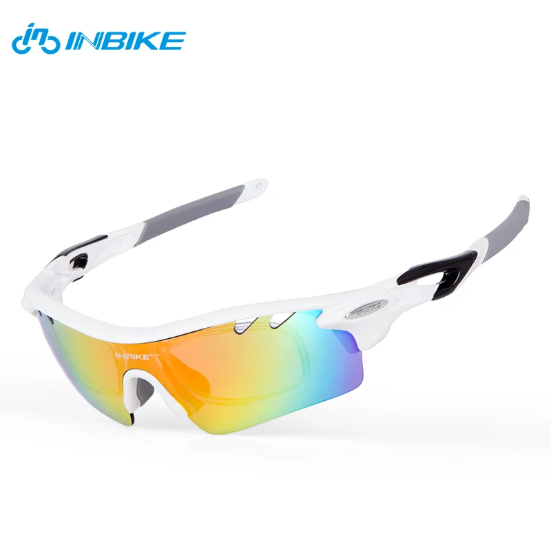 INBIKE поляризованные очки для велоспорта TR 90 уличные спортивные UV400 солнцезащитные