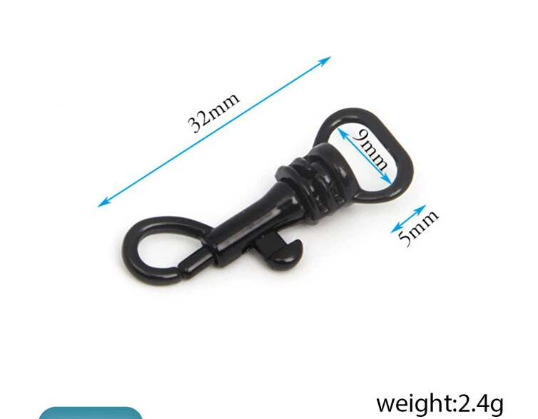 

3/8 inch trigger snap, bag hardware accessories, handbag hook swivel clasp Dog clip Hook Metal Clip Buckle, Swivel clasp
