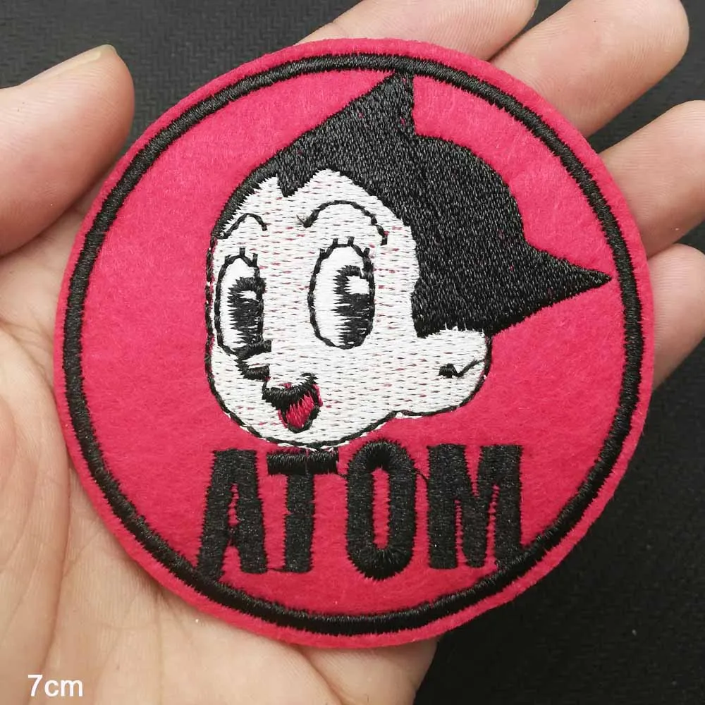 Астробой Atom Утюг на одежда с вышивкой патчи для одежды наклейки оптовая продажа |