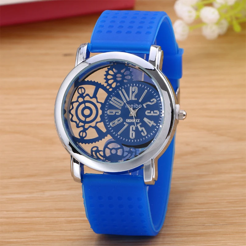 Fashion Silicone Rubber Watch Casual women's slim watches Quartz Relogio Feminino Clock Hot Selling bayan 2019 reloj mujer | Наручные