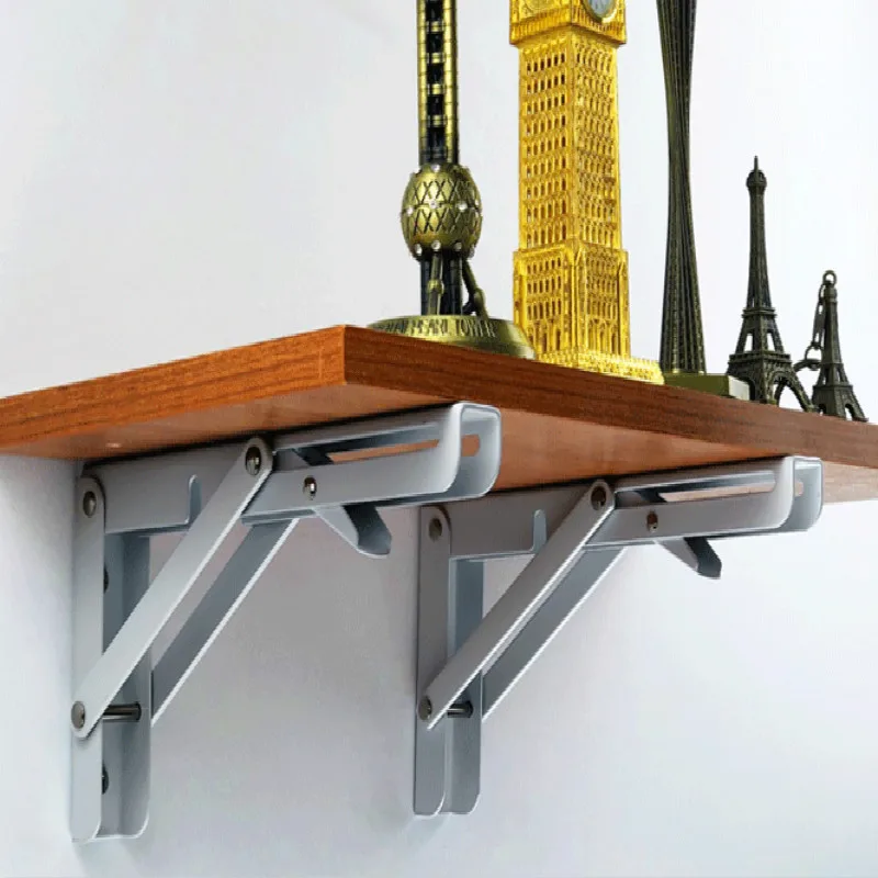 

L 25 30 35 40CM shelf bracket wall bracket floating shelf brackets folding bracket FREE SHIPPING
