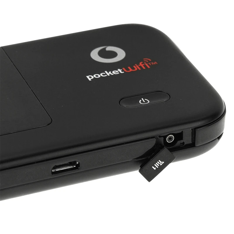 Карманный мини роутер Vodafone R215 Huawei E5372 Wi Fi 4G с разъемом для карты MicroSD знак