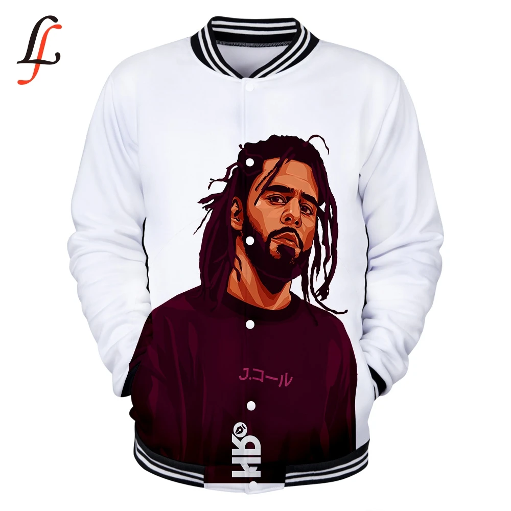 Kod J Cole Drake 3D Мужская и Женская бейсбольная куртка толстовки зимние повседневные