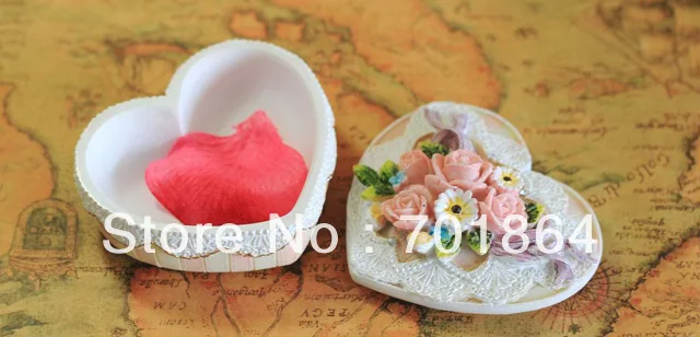 Модный полимерный чехол для ювелирных изделий шкатулка безделушек в форме