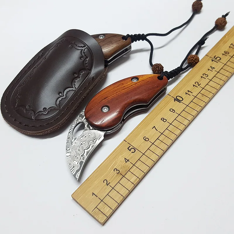 Faca нож с Дамасским лезвием складной для выживания cs go Карманные охотничьи ножи