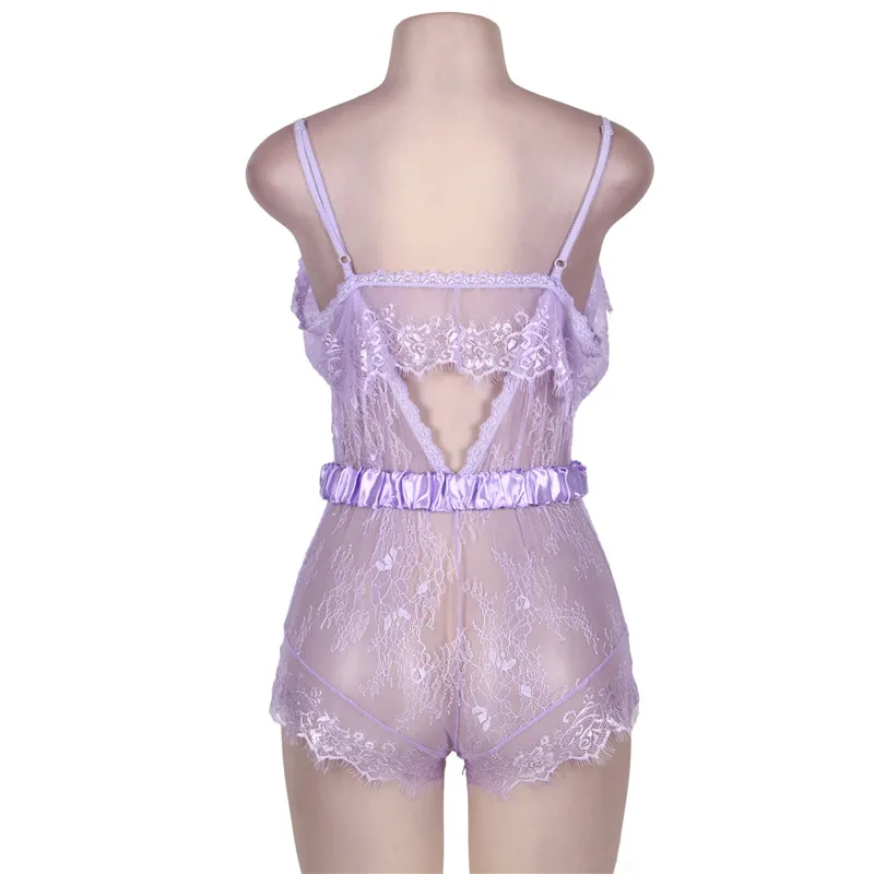 

Comeondear White Romper Playsuits And Jumpsuits Off Shoulder Bodysuit Women Sleeveless Crochet V Neckline Bodysuits R80378