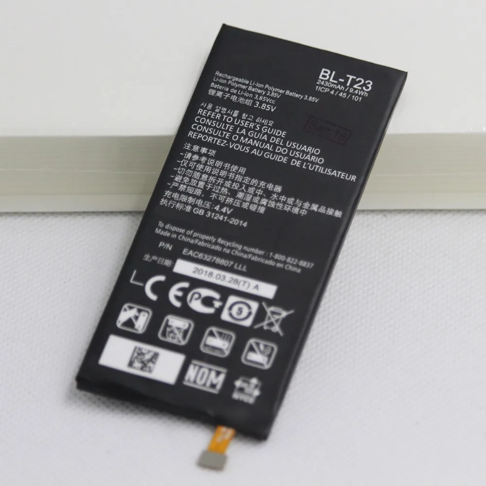 Сменный аккумулятор для телефона LG X Cam K580 K580Y F690 K580DS 2430/BLT23/BL T23 мАч с инструментами