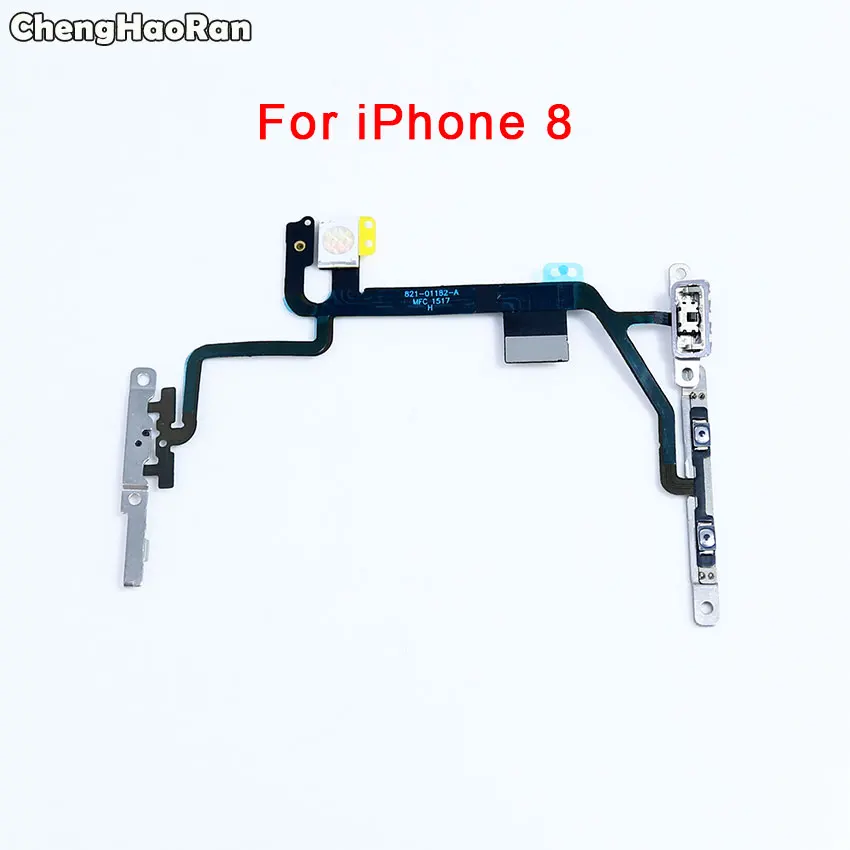Гибкий кабель ChengHaoRan для iPhone 4 кнопка регулировки громкости включения и