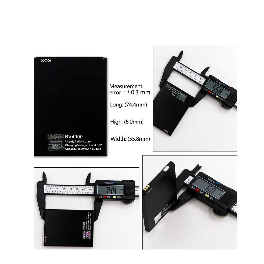 Литий-ионная аккумуляторная батарея большой емкости высокого качества для Blackview