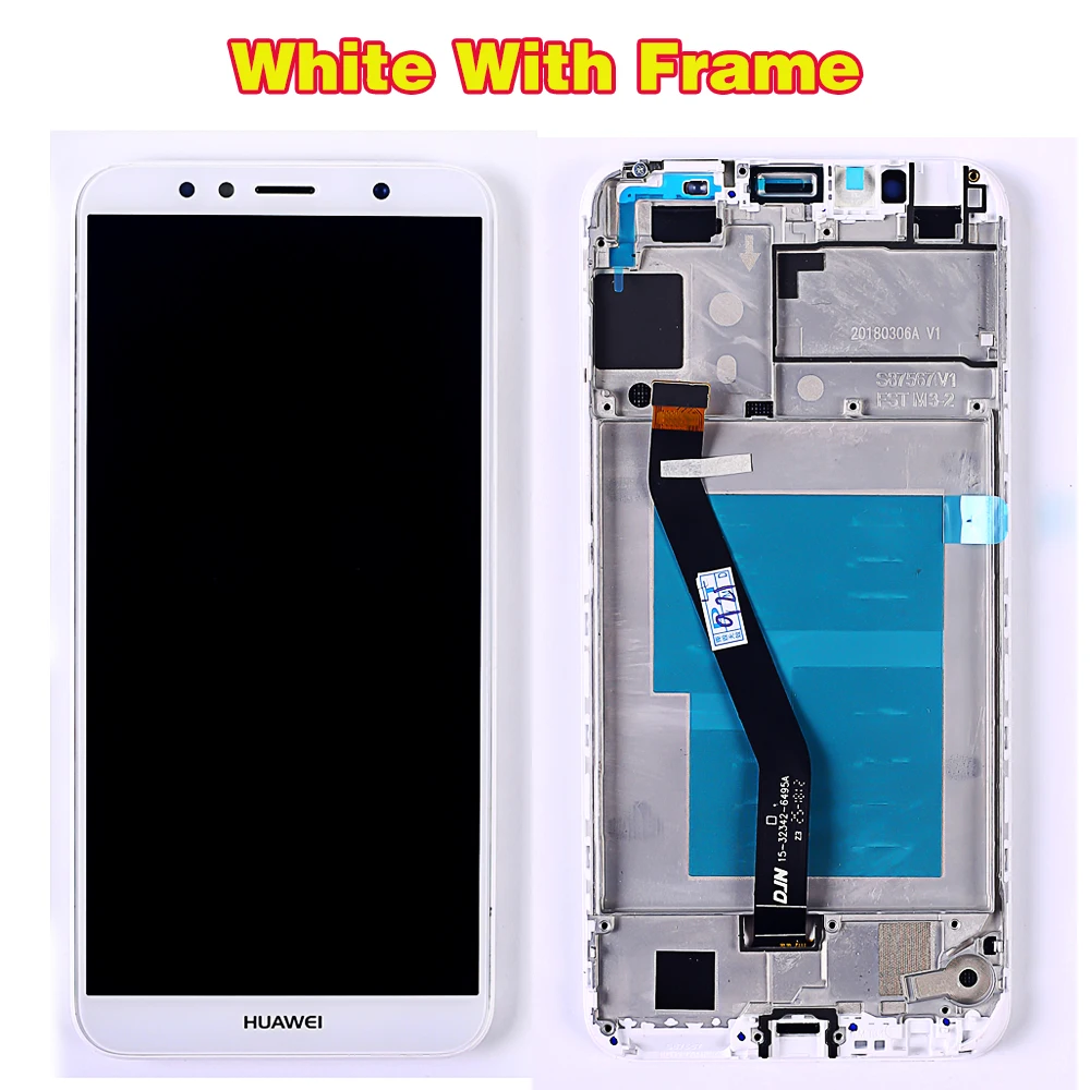 ЖК-дисплей huawei Honor 7C Aum-L41 Aum-L41 дисплей Vancca2 сенсорный экран олеофобное покрытие 10 сенсорный дигитайзер сборка рамка инструменты