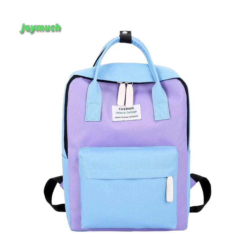 2019 летний рюкзак 4 цвета Простой контрастный цвет fjallraven модный