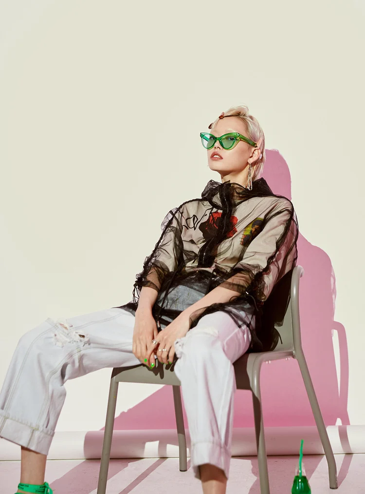 Samstree Vintage Floral& Letter Print Women T-shirts Fashion Casual Oversize Female Tee Tops Summer Streetwear T-shirt