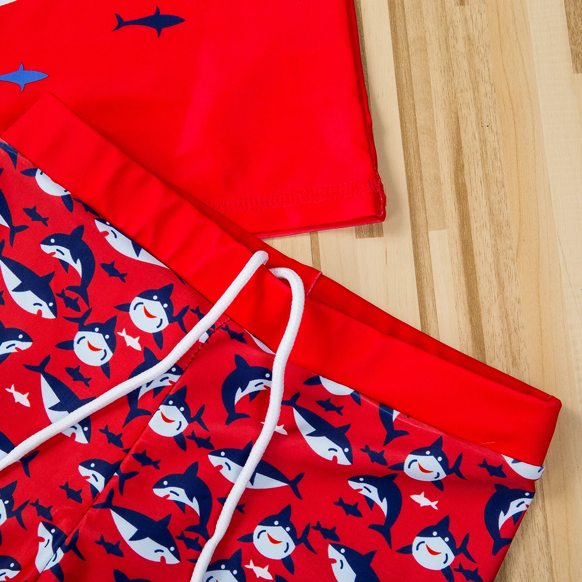 Toddler Kids Baby Boys Bikini Set 2-7Y Swimwear Cartoon Print Tops+Pants+Hats Swimsuit Bathing Surfing Suit UV 50+ |