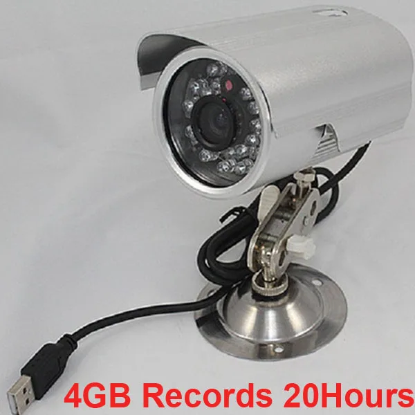 

K808 4GB records 20h Waterproof cctv security camera DVR PIR video record camera,intellgent SD card cctv camera motion detected