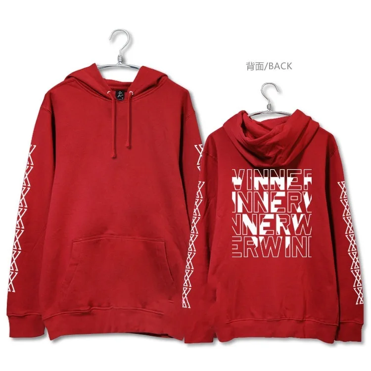 GANADOR k pop SALIDA ropa encapuchados sudadera tigre harajuku худи KPOP WINNER свитшоты Размер S XXL|sweatshirt bts|hoodie