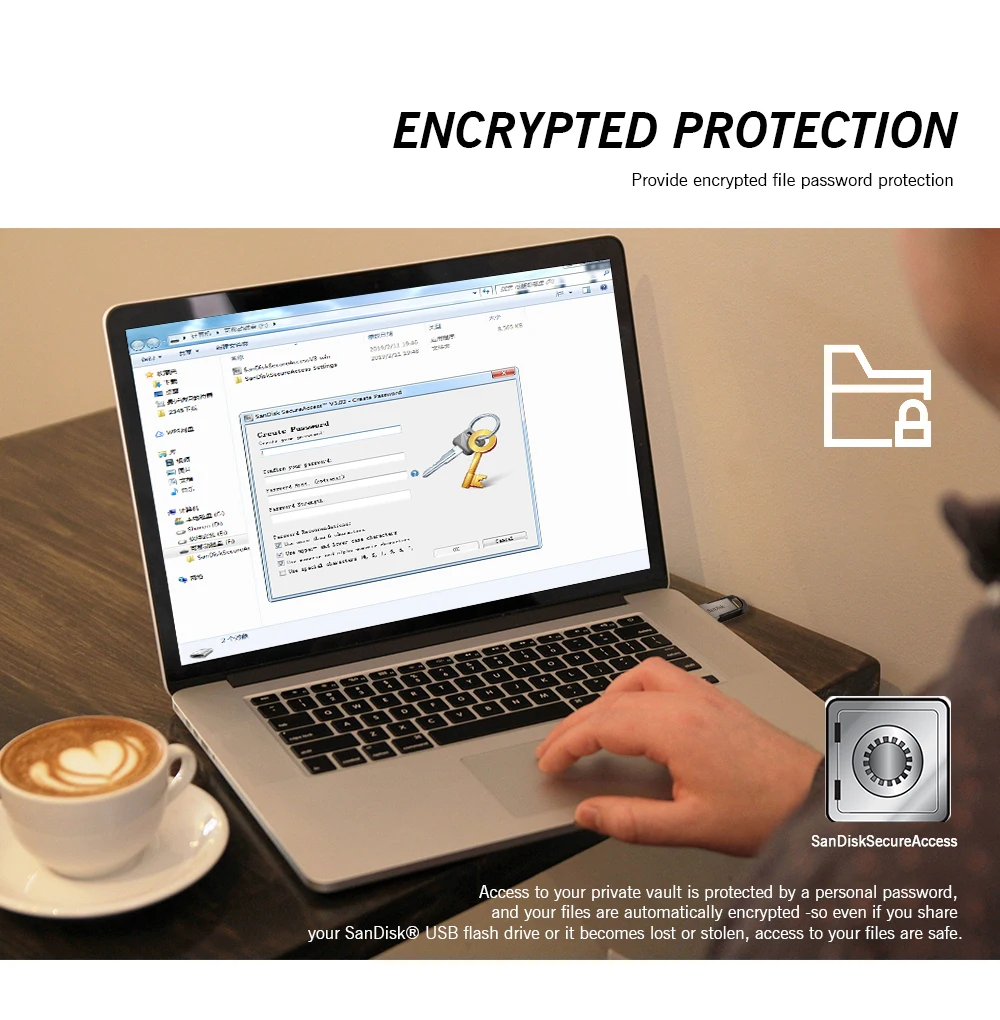 USB флеш-накопитель SanDisk CZ73, 128 ГБ, 64 ГБ, 32 ГБ, USB 3,0, металлический накопитель для шифрования, 16 ГБ, карта памяти, устройство для хранения, u-диск