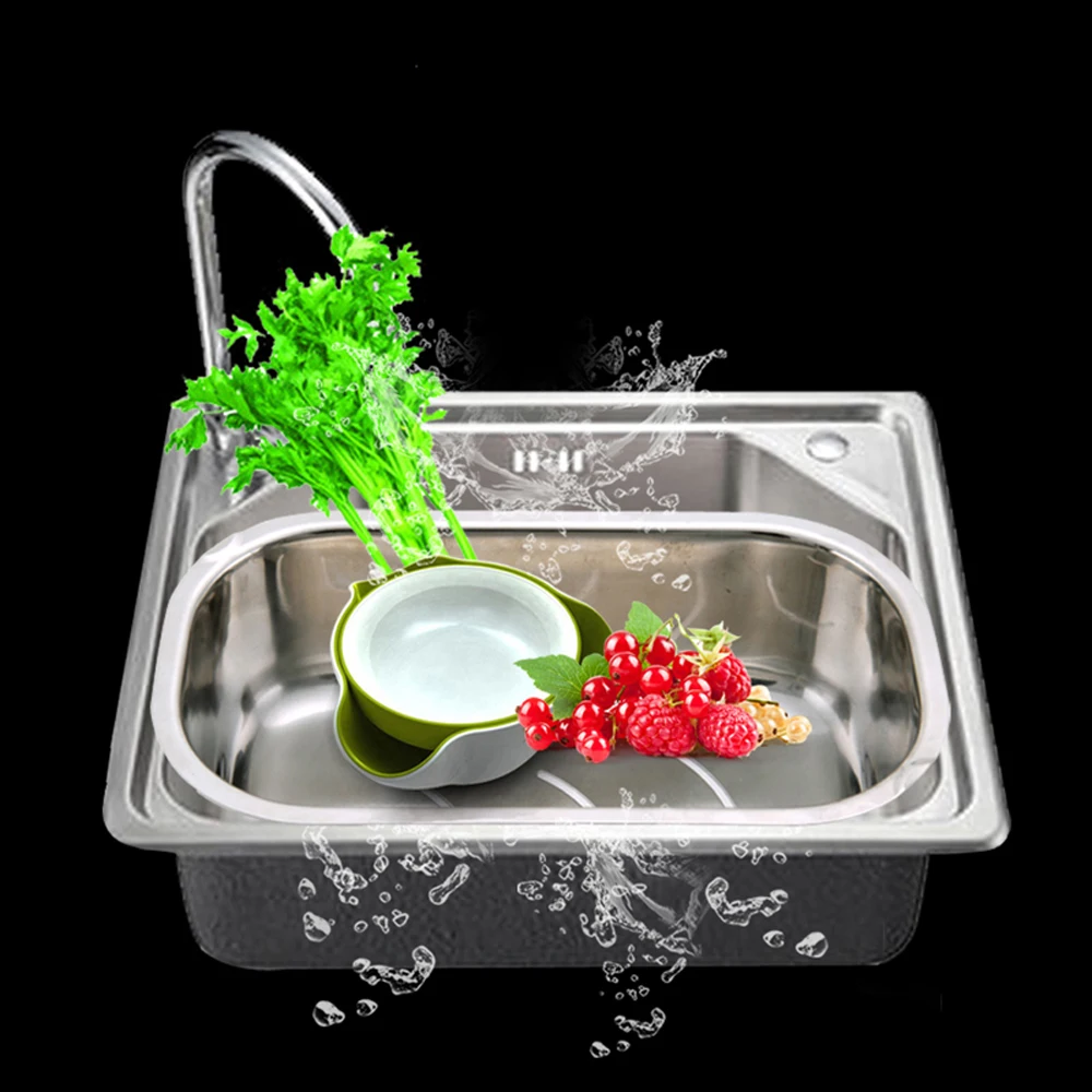 Talea Популярные лоток Нержавеющая сталь кухонные фрукты овощи блюдо для слива