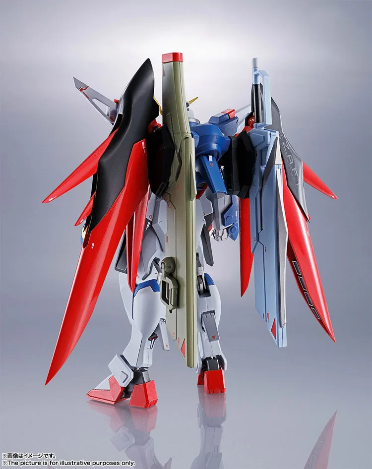 Подлинная BANDAI SPIRITS Tamashii нациями металлический робот крепкий мобильный костюм Gundam