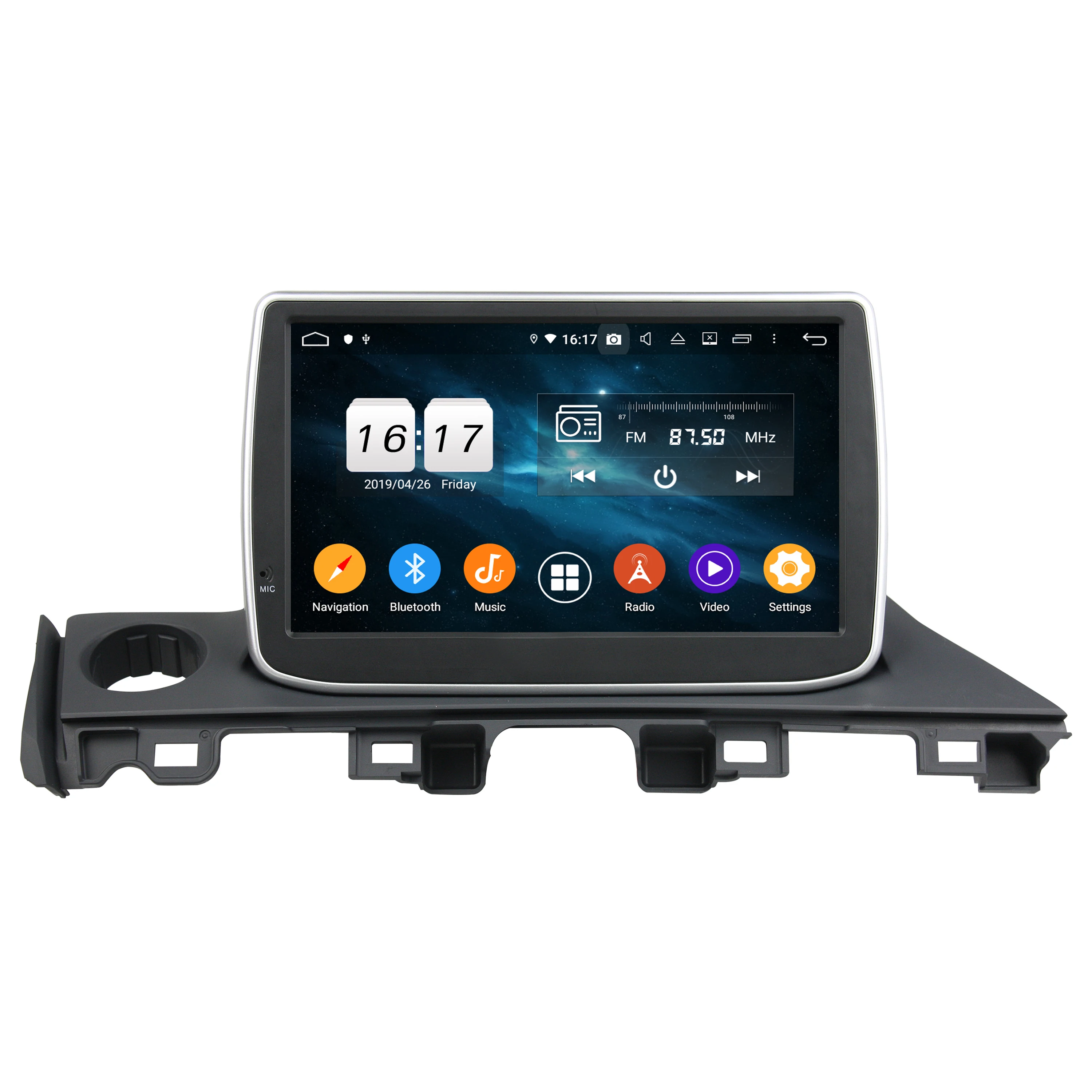 

Автомобильный DVD-плеер, 9 дюймов, Android 9,0, Восьмиядерный, для Mazda 6 Atenza 2017, 4 Гб ОЗУ, Авторадио, GPS, 4G, Wi-Fi, Bluetooth 4,2, USB, DVR, 32 Гб ПЗУ