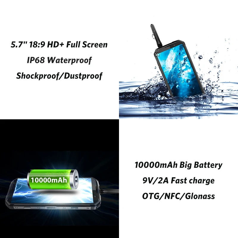 Оригинал BLACKVIEW BV9500 про мобильный телефон с водонепроницаемым корпусом IP68 5 7 &quotFHD