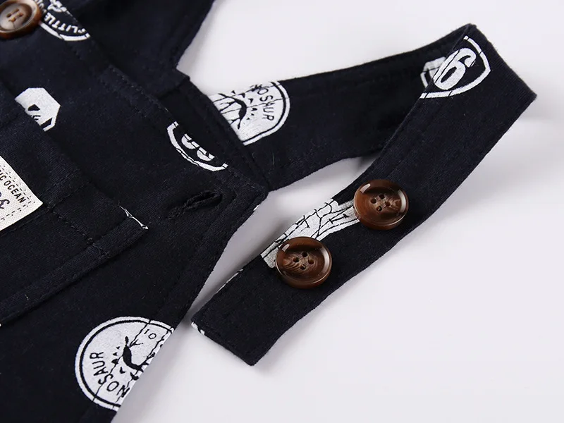 New Arrival 100%cotton Baby Set Clothes 2018 Boy Clothing Blue Short Sleeves T Shirt+overalls Fashion Summer |
