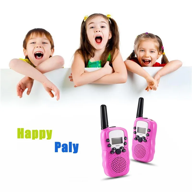 1PairX детская Walkie Talkie для родителей игры мобильный телефон говорящая игрушка 3 5 км