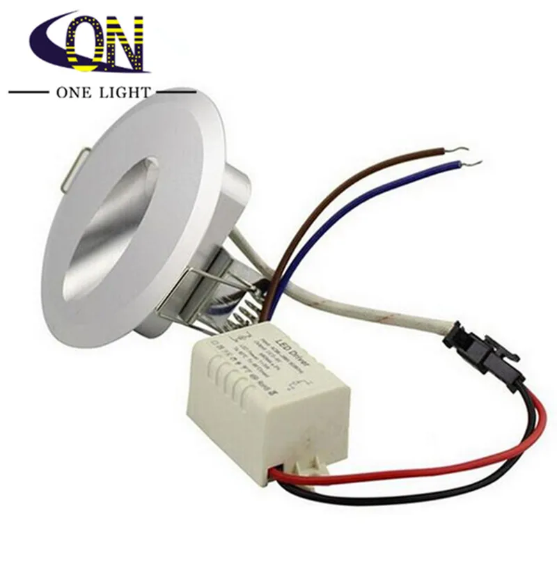 Квадратный Круглый Встраиваемый светодиодный светильник 3 Вт настенные