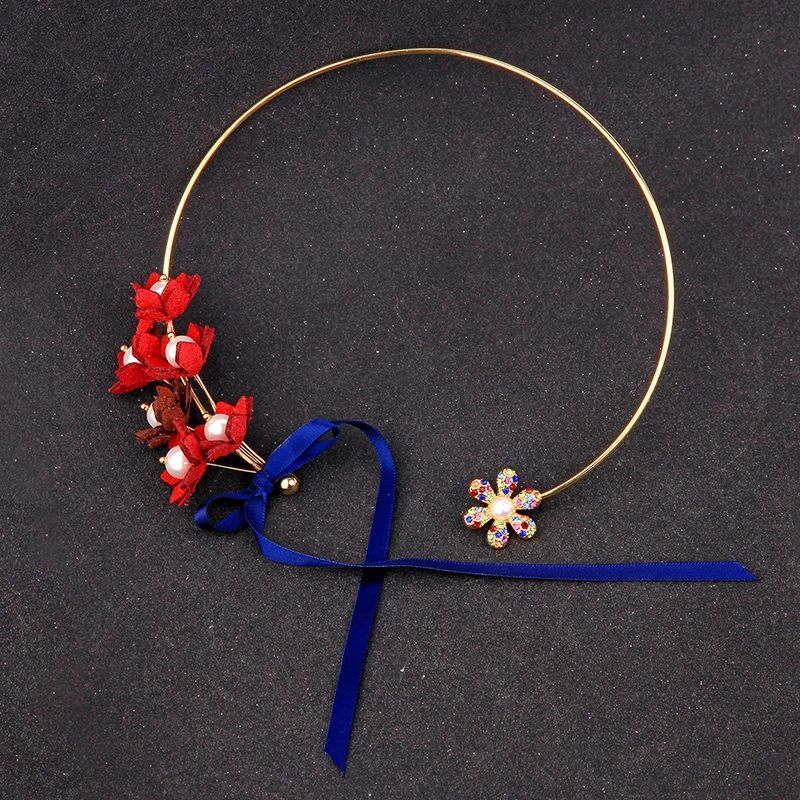 Женское Ожерелье с искусственным жемчугом KISS ME длинное ожерелье золотистого