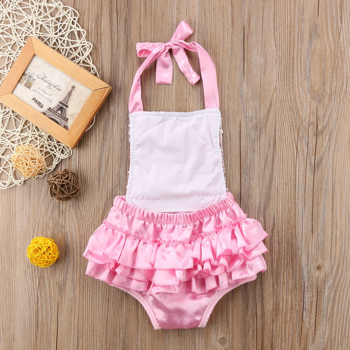 2018 Фирменная Новинка для новорожденных детская одежда девочек Комбинезон