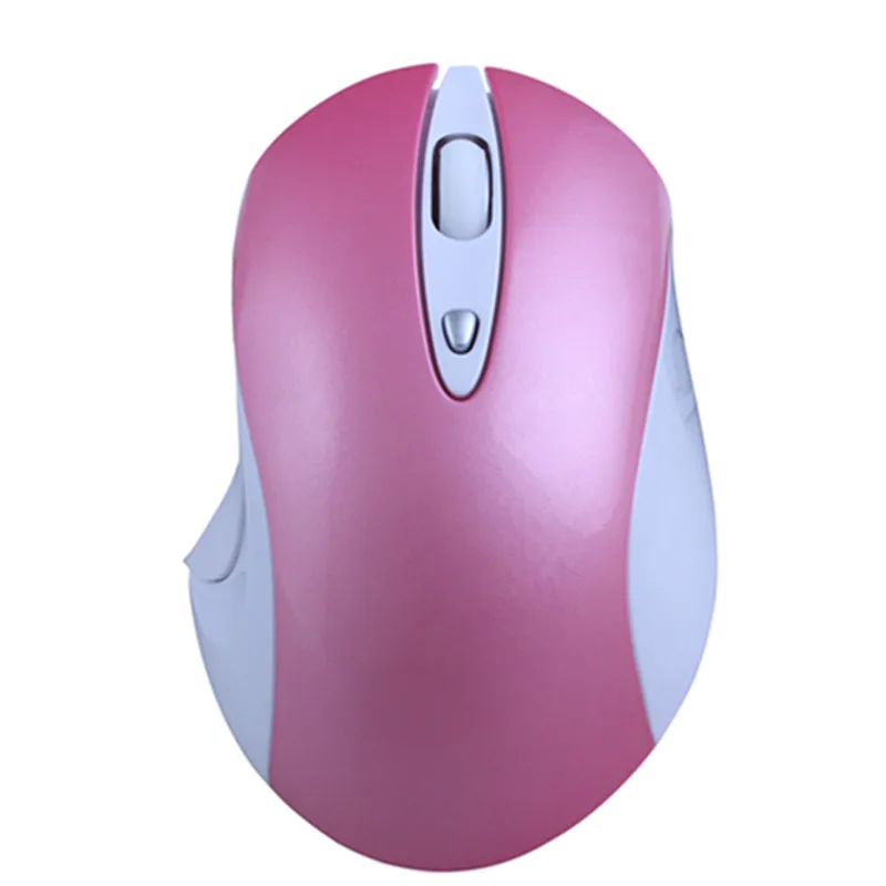 Беспроводная оптическая мышь basix бесшумная мини с бесшумным кликом 2 4 ГГц 1200 DPI