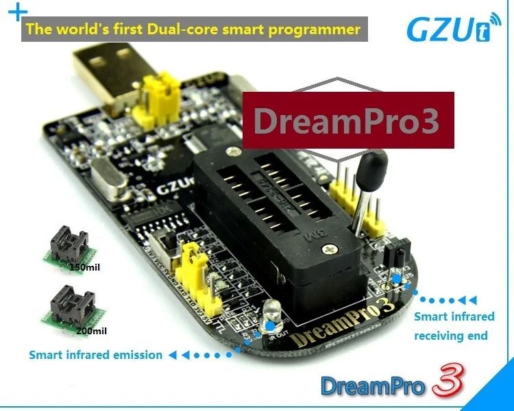 Материнская плата DreamPro3 DreamPro2 Автономная копия BIOS SPI FLASH 25 USB программатор запись +