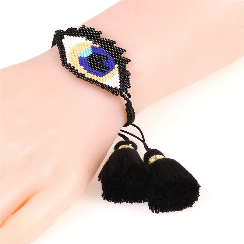 Роскошный хрустальный браслет ручной работы на заказ жемчуг большие глаза