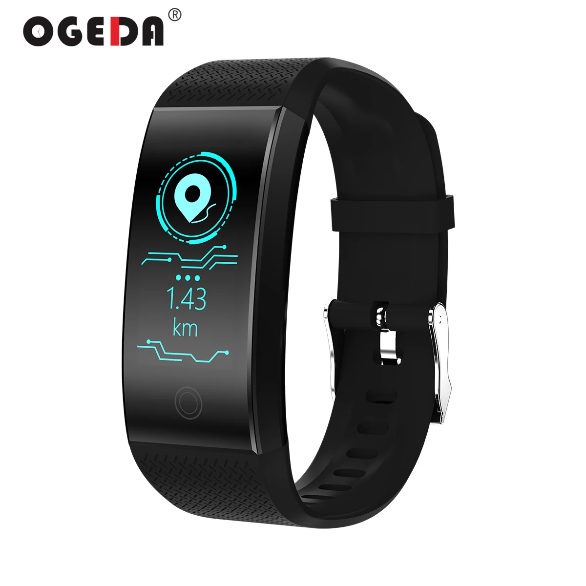 OGEDA новинка 2019 смарт-часы с Bluetooth LED для женщин и мужчин браслет ios Android телефонные