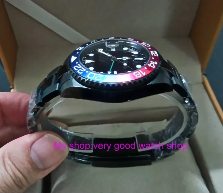 Sapphire crystal 40 мм PANRIS PVD чехол Азиатский автоматический самовсасывающий механизм