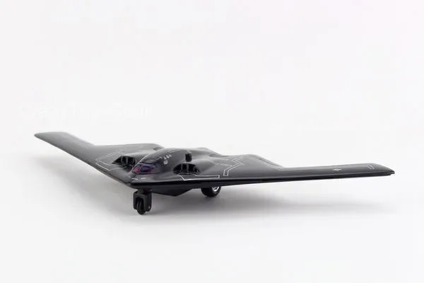 Бесплатная доставка детский Northrop Grumman B 2 Spirit литой металлический самолет игрушка
