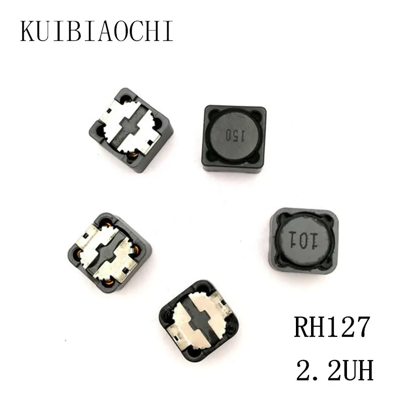10 шт./лот CDRH127 CD127 2.2UH Индуктивный Чип Размер: 12*12*7 мм 2.2uH 2R2 Катушка Индуктивности