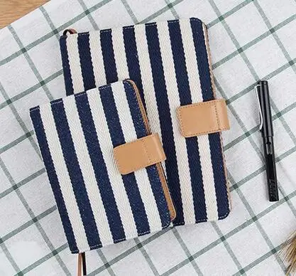 2021 комбинированный цветной толстый ежедневник мягкая ткань чехол A5 планировщик