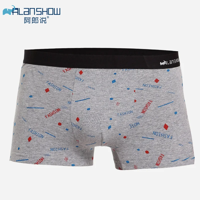 Мужское нижнее белье мягкие дышащие хлопковые боксеры с мешочком 2019|Мужские