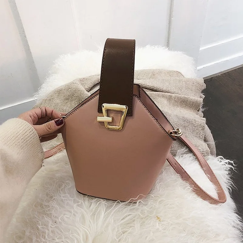 pink Женские модные сумки через плечо ins, стильная сумка-мешок, сумки через плечо для женщин, новинка, дикая сумка-мессенджер для отдыха, горячая распродажа - Цвет: pink