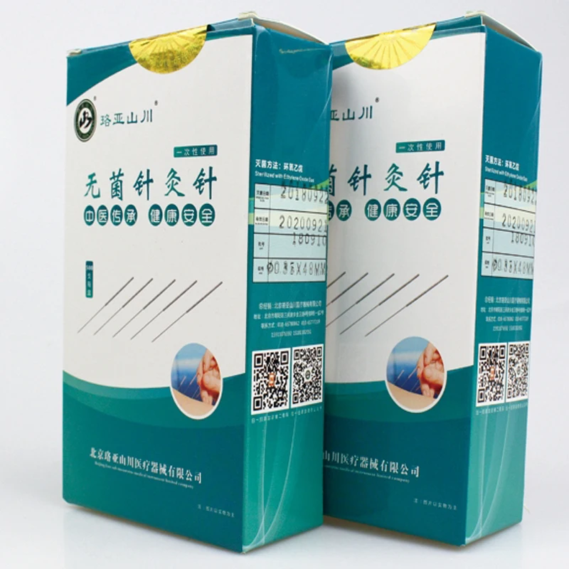 500 шт./кор. acupunctue иглы для косметического массажа одноразовые иглоукалывания