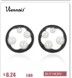 Viennois Синий Циркон Rhinestone позолоченный Имитация Ювелирные изделия из жемчуга набор для женская свадебная горный хрусталь проложили Свадебные украшения
