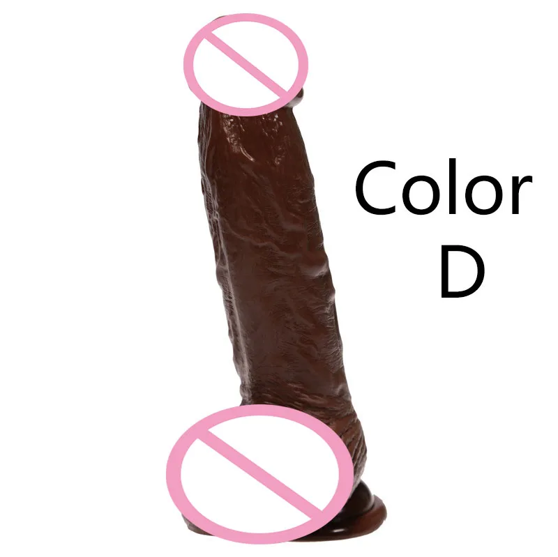 Реалистичные фаллоимитаторы без запаха для женщин с сильной присоской мягкие