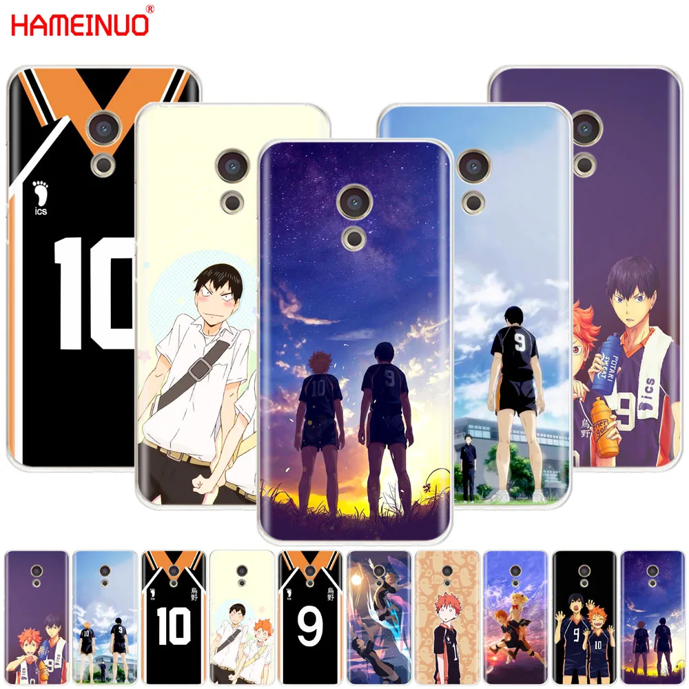 Чехол для телефона HAMEINUO Haikyuu Hinata чехол Meizu M6 M5 M5S M2 M3 M3S MX4 MX5 MX6 PRO 6 5 U10 U20 note plus|Бамперы|