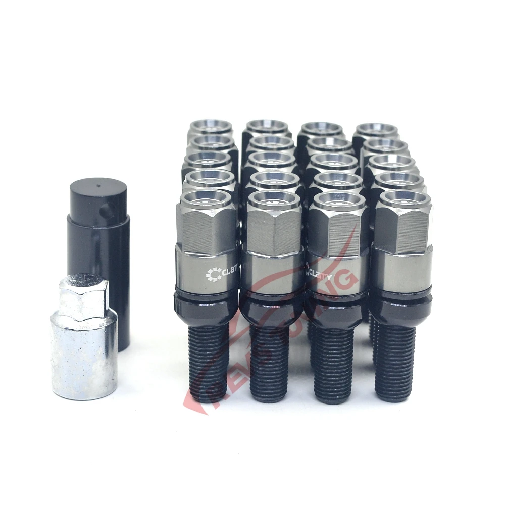 20 шт. M14X1.5 M14X1.25 M12X1.5 M12X1.25 класс 12 9 высокопрочная сталь гоночный стиль болт колеса