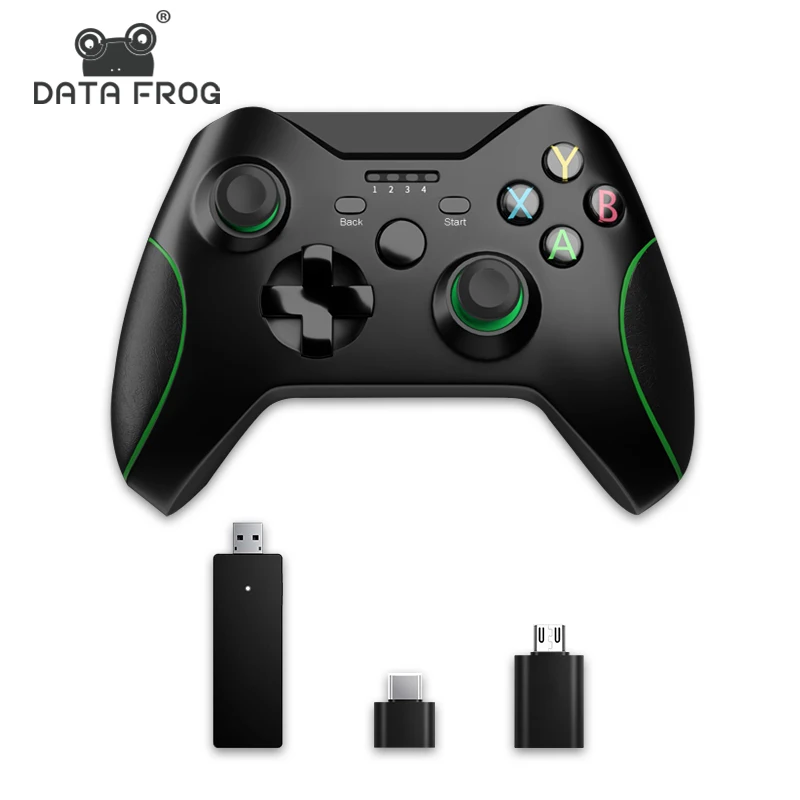 Gamepad-02 Данные лягушка 2,4G беспроводной игровой контроллер Джойстик для Xbox One контроллер для PS3/Android смартфон геймпад для Win PC 7/8/10 - Цвет: Gamepad-02
