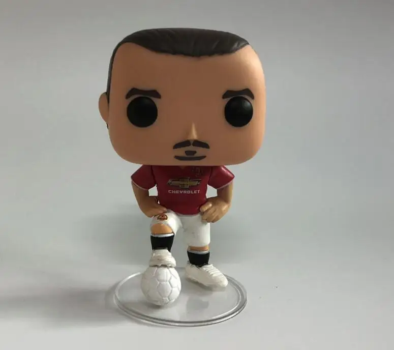 Футбол Romelu Lukaku& ZLATA Ibrahimovic& Paul Pogba robero Firmino& Mohamed Salah& Sadio Mane Виниловая фигурка кукол игрушки