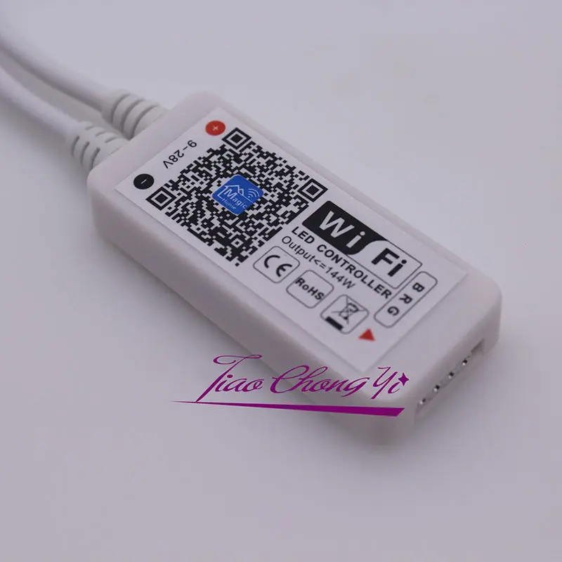 9-24 в WiFi светодиодный RGB контроллер с RF 21key для светодиодной ленты 5050 | Лампы и