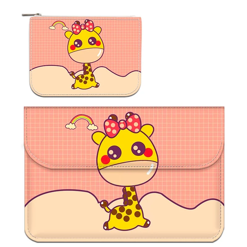 Kawaii милая сумка для ноутбука, герои мультфильмов, внутренняя сумка для ноутбука, чехол для Macbook Air/Pro Xiaomi для acer lenovo, Студенческая сумка